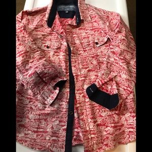 Boys long sleeve shirt size 14/16 by straight faded